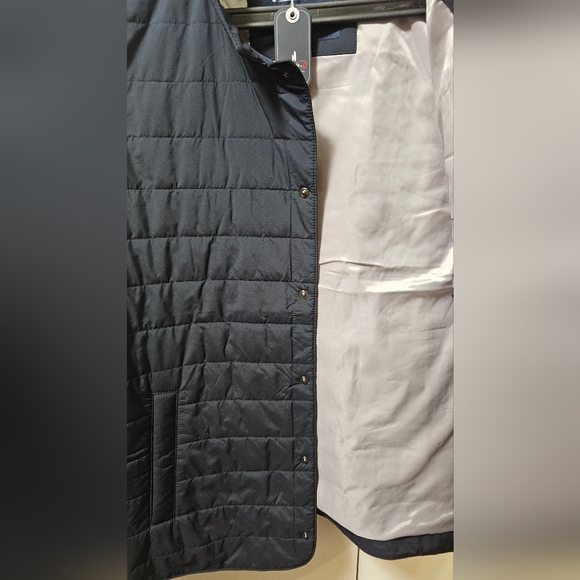Johnnie O Apo Quilted Button Up Vest Navy Blue Mens Size XL $298 NWT - Picture 8 of 15